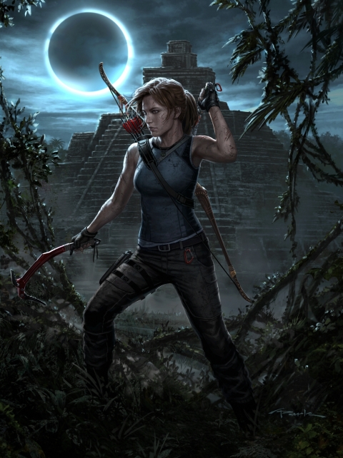 Lara Croft Dual Pistols