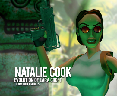 Evolution of Lara Croft - Natalie Cook