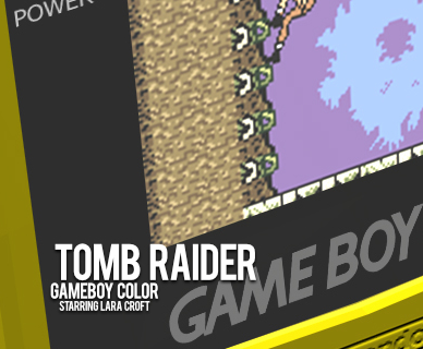 Tomb Raider on Gameboy Color