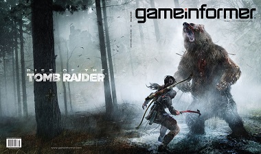 Rise of the Tomb Raider in Game Informer