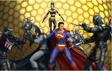 Justice League Heroes