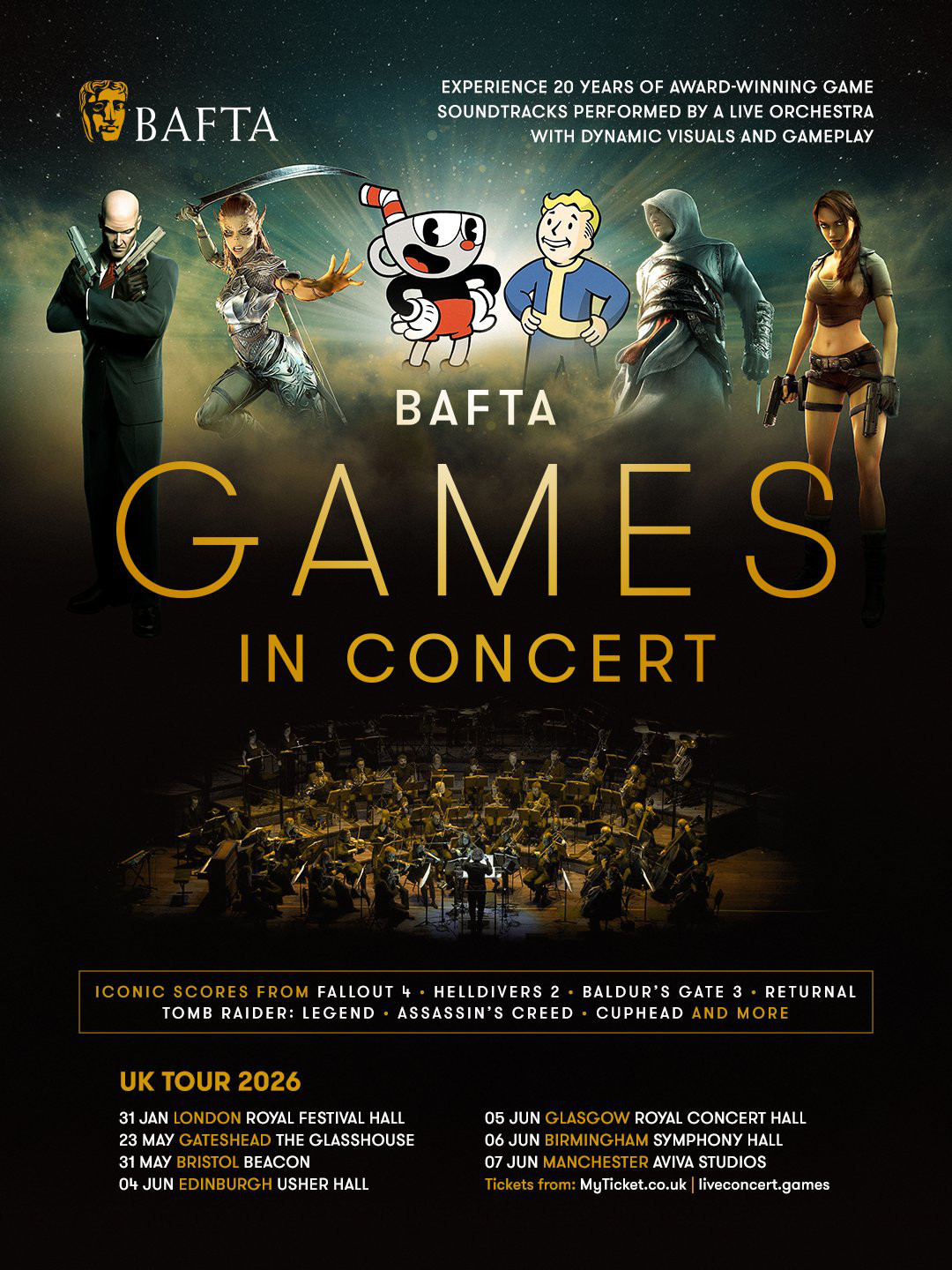 BAFTA Games in Concert, Tomb Raider Legend