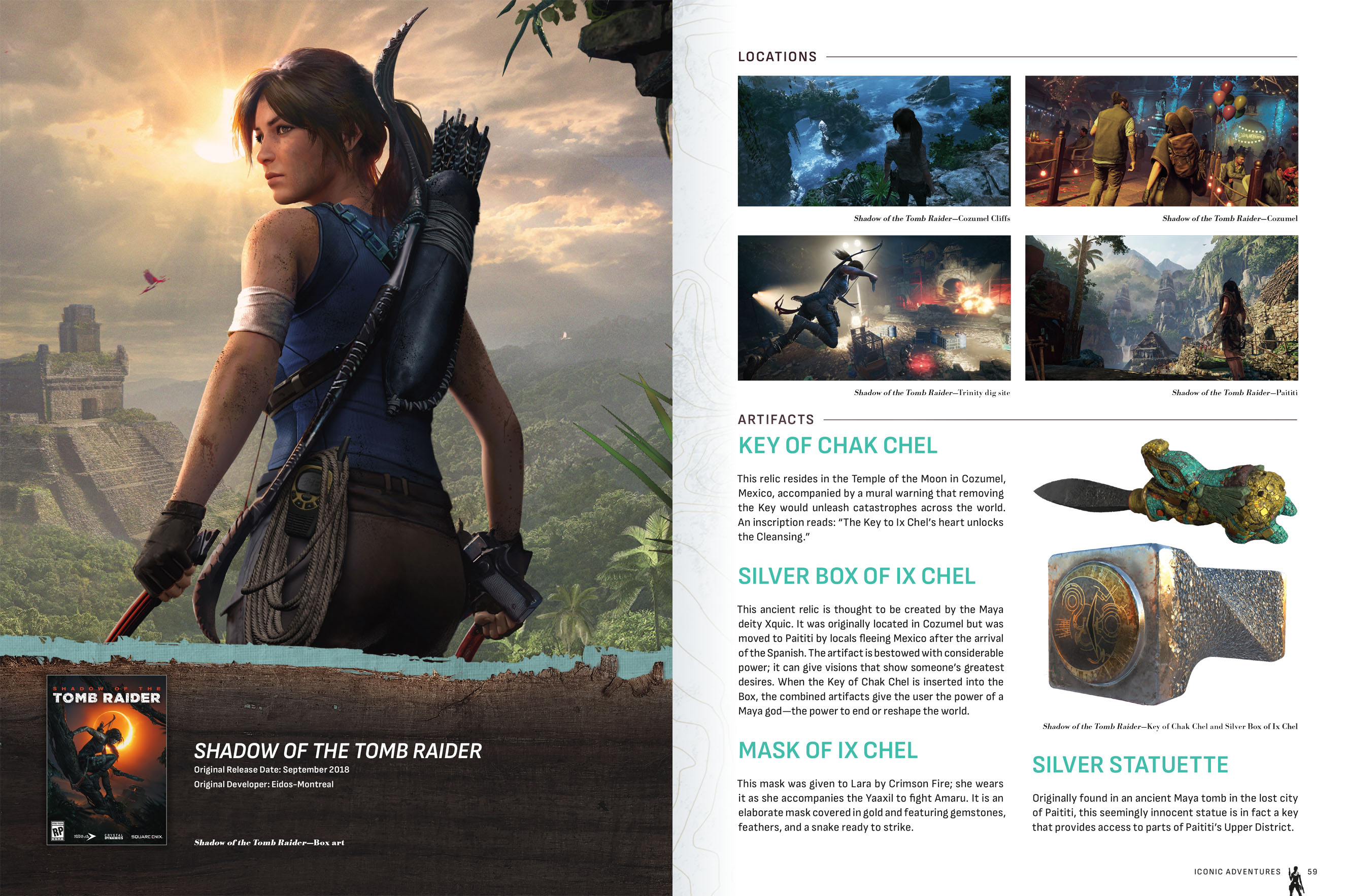 Chronicles of the Tomb Raider, Dark Horse, Crystal Dynamics
