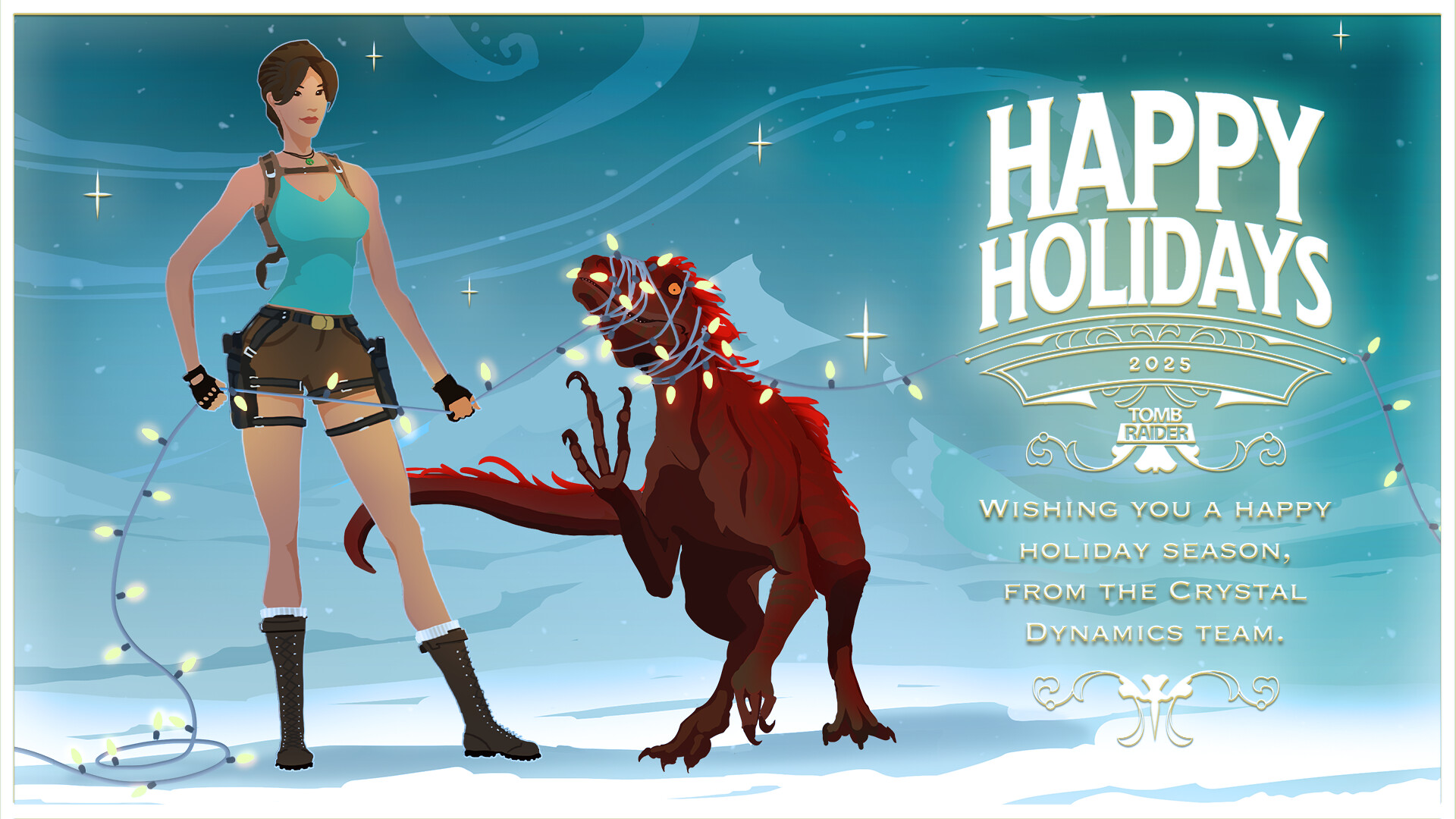 Happy Holidays from Crystal Dynamics