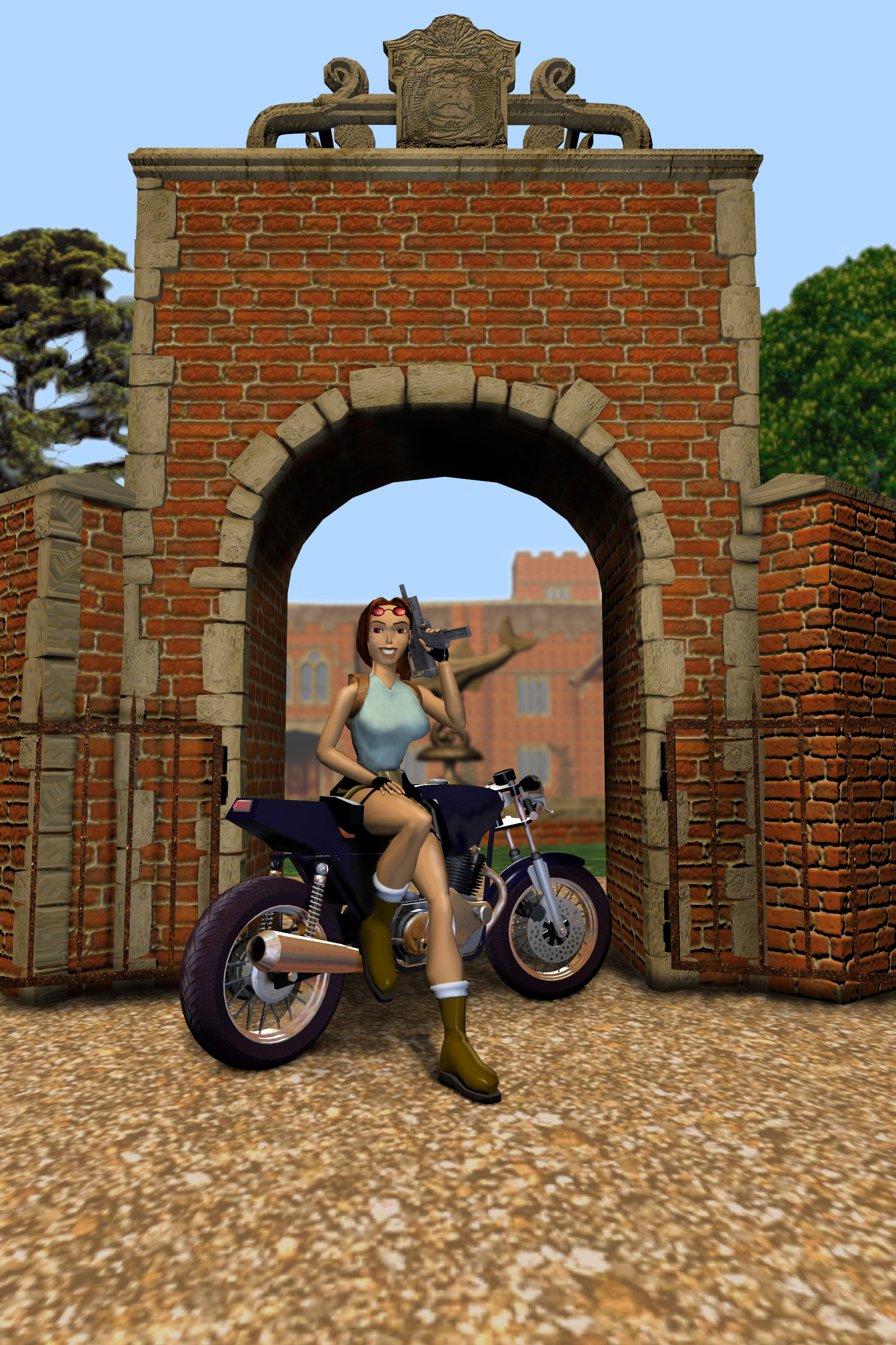 Lara Croft in Tomb Raider