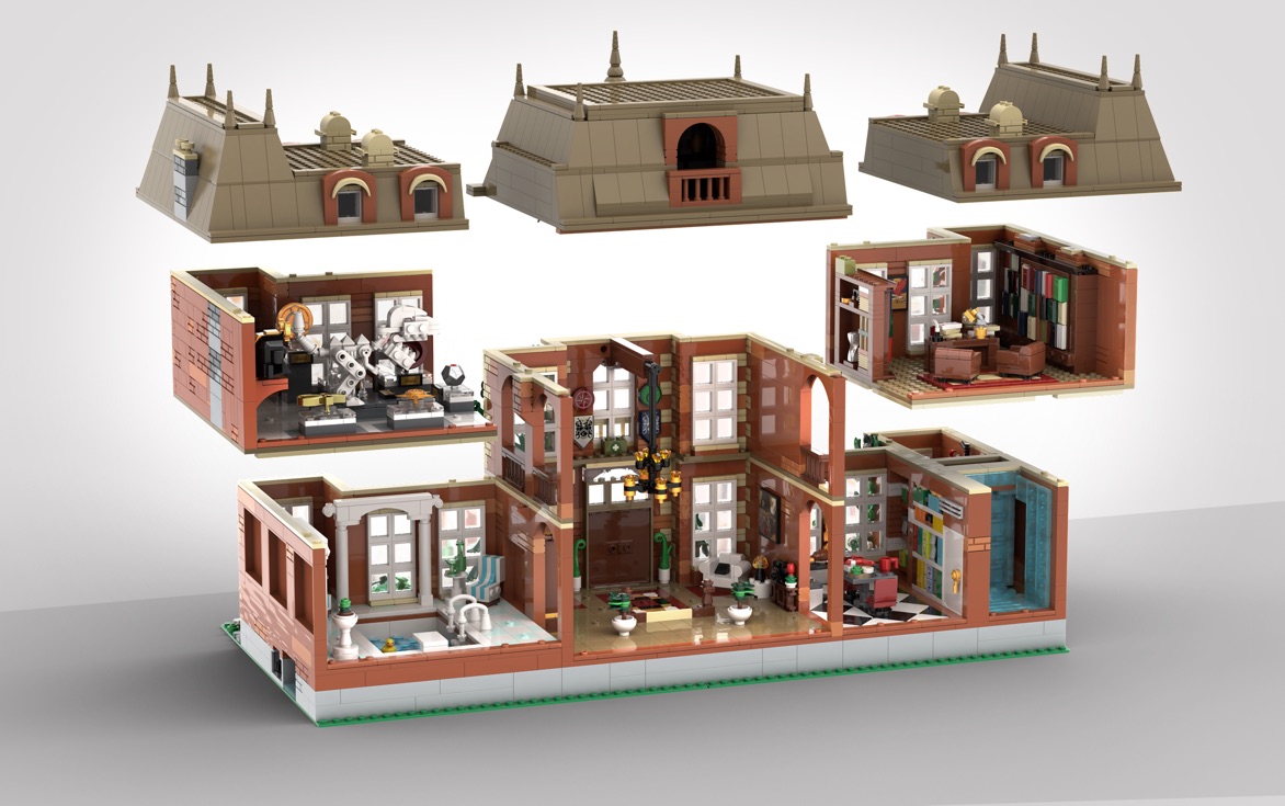 Fanbrix, Croft Manor, Lara Croft, Tomb Raider, Crystal Dynamics
