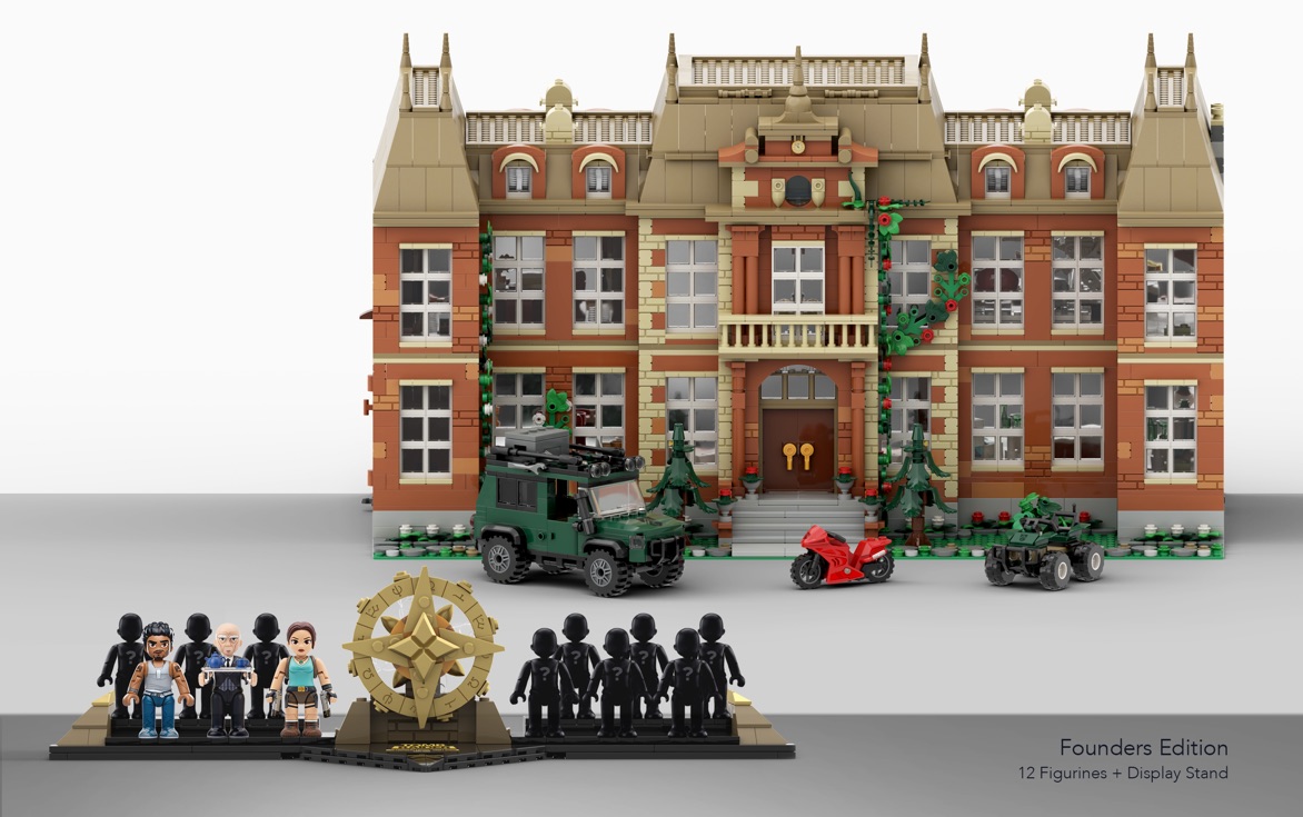 Fanbrix, Croft Manor, Lara Croft, Tomb Raider, Crystal Dynamics
