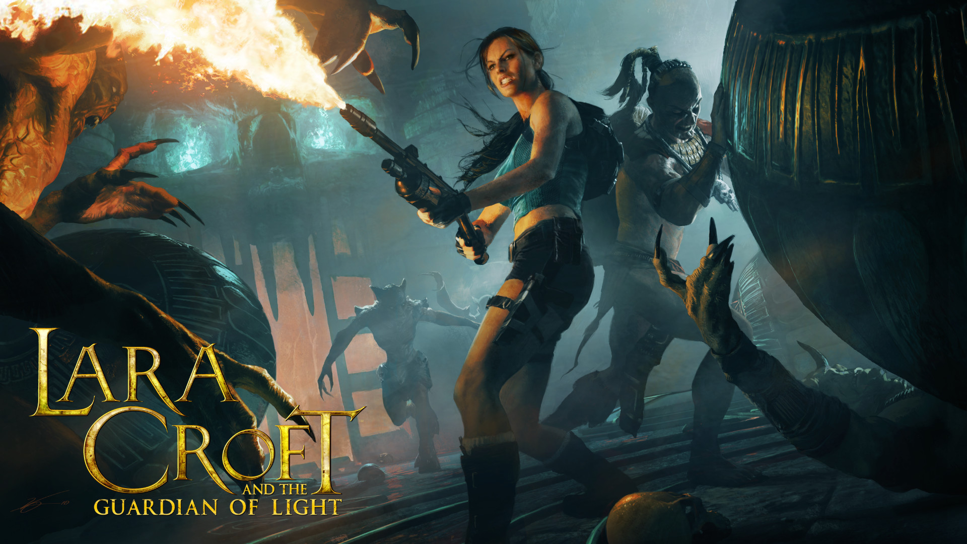 Lara Croft and the Guardian of Light, Feral Interactive, Crystal Dynamics