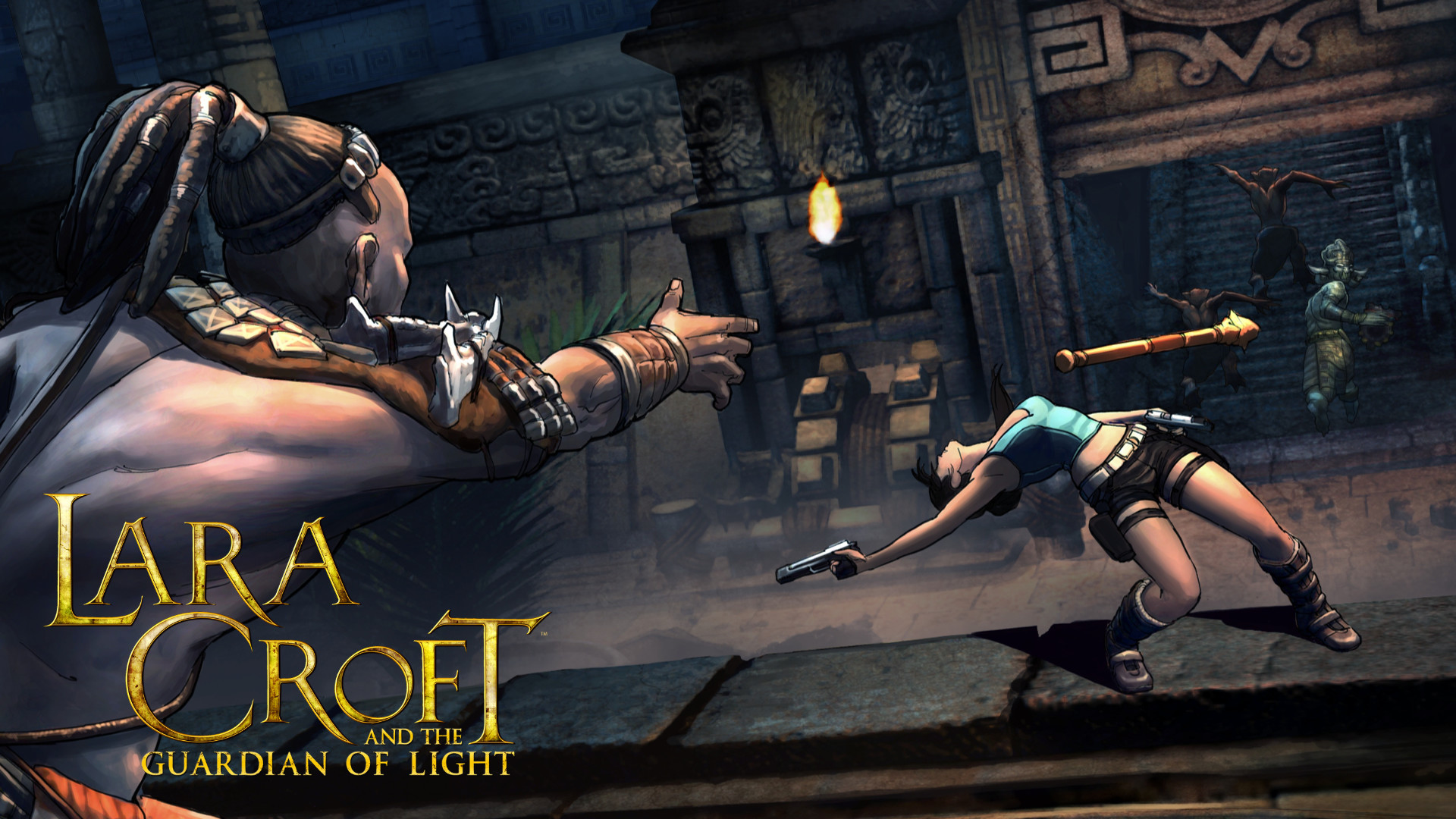 Lara Croft and the Guardian of Light, Feral Interactive, Crystal Dynamics