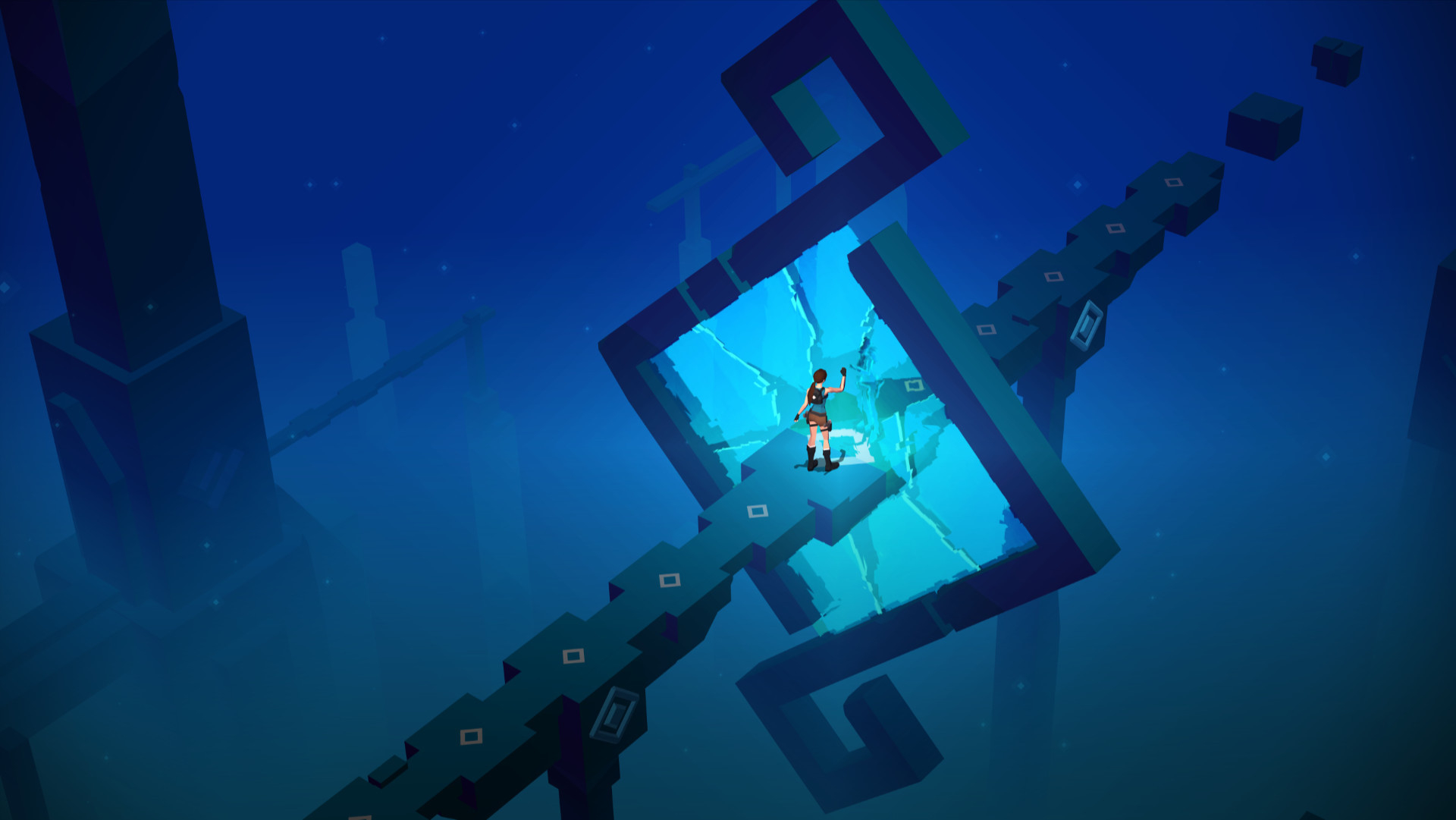 Lara Croft GO, Deca Live Operations, Crystal Dynamics
