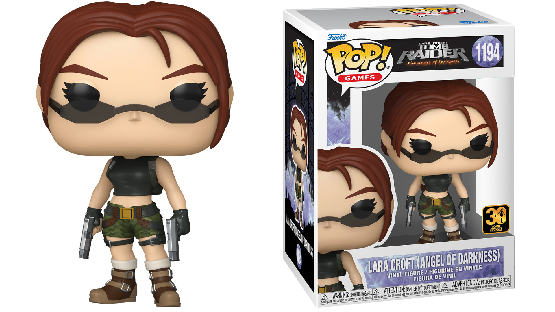 Lara Croft, Tomb Raider, Funko POP, Crystal Dynamics