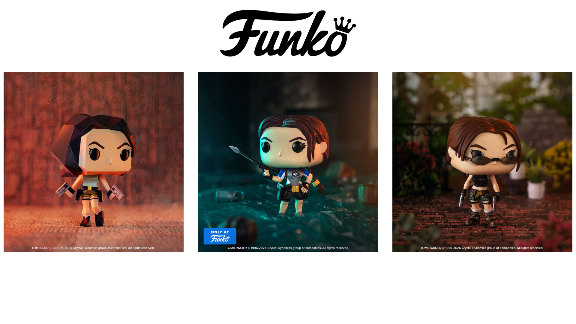 Lara Croft, Tomb Raider, Funko POP, Crystal Dynamics