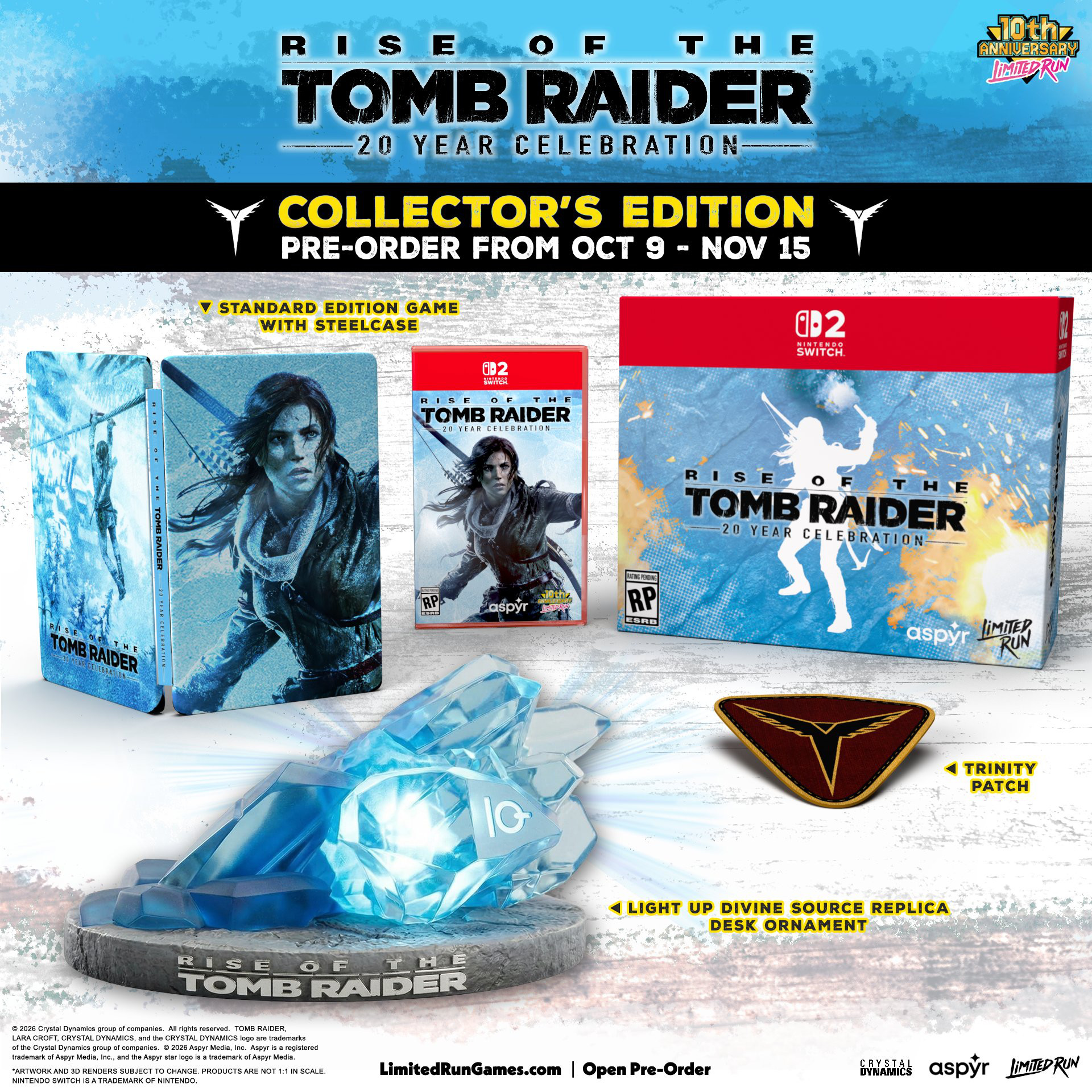 Rise of the Tomb Raider, Crystal Dynamics, Aspyr Media