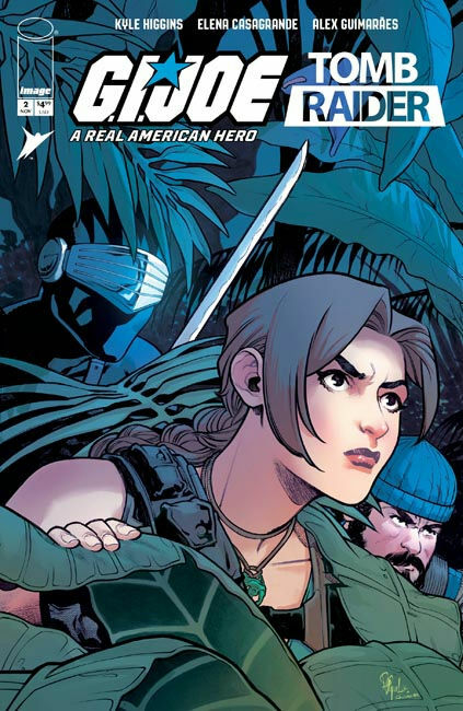 GI Joe A Real American Hero, Tomb Raider, Skybound, Image Comics, Hasbro and Crystal Dynamics