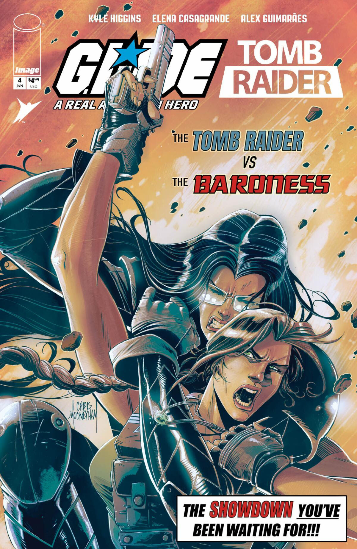 GI Joe A Real American Hero, Tomb Raider, Skybound, Image Comics, Hasbro and Crystal Dynamics
