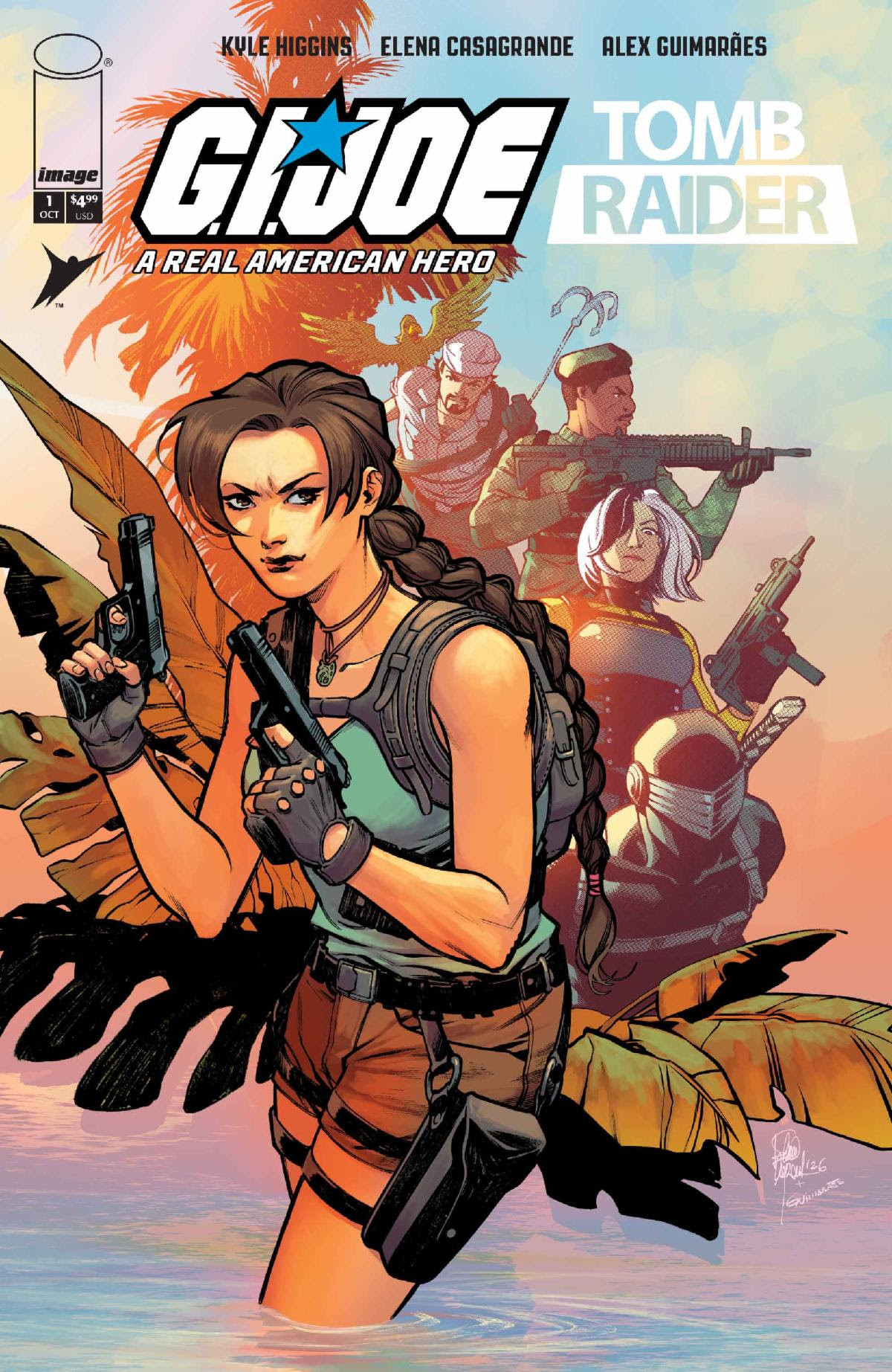 G.I. Joe A Real American Hero, Tomb Raider, Skybound, Image Comics, Hasbro and Crystal Dynamics