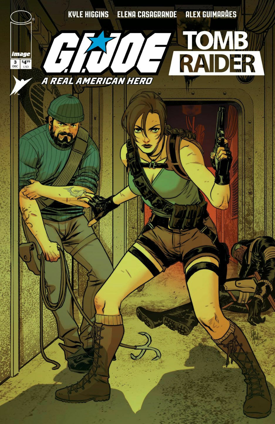 GI Joe A Real American Hero, Tomb Raider, Skybound, Image Comics, Hasbro and Crystal Dynamics