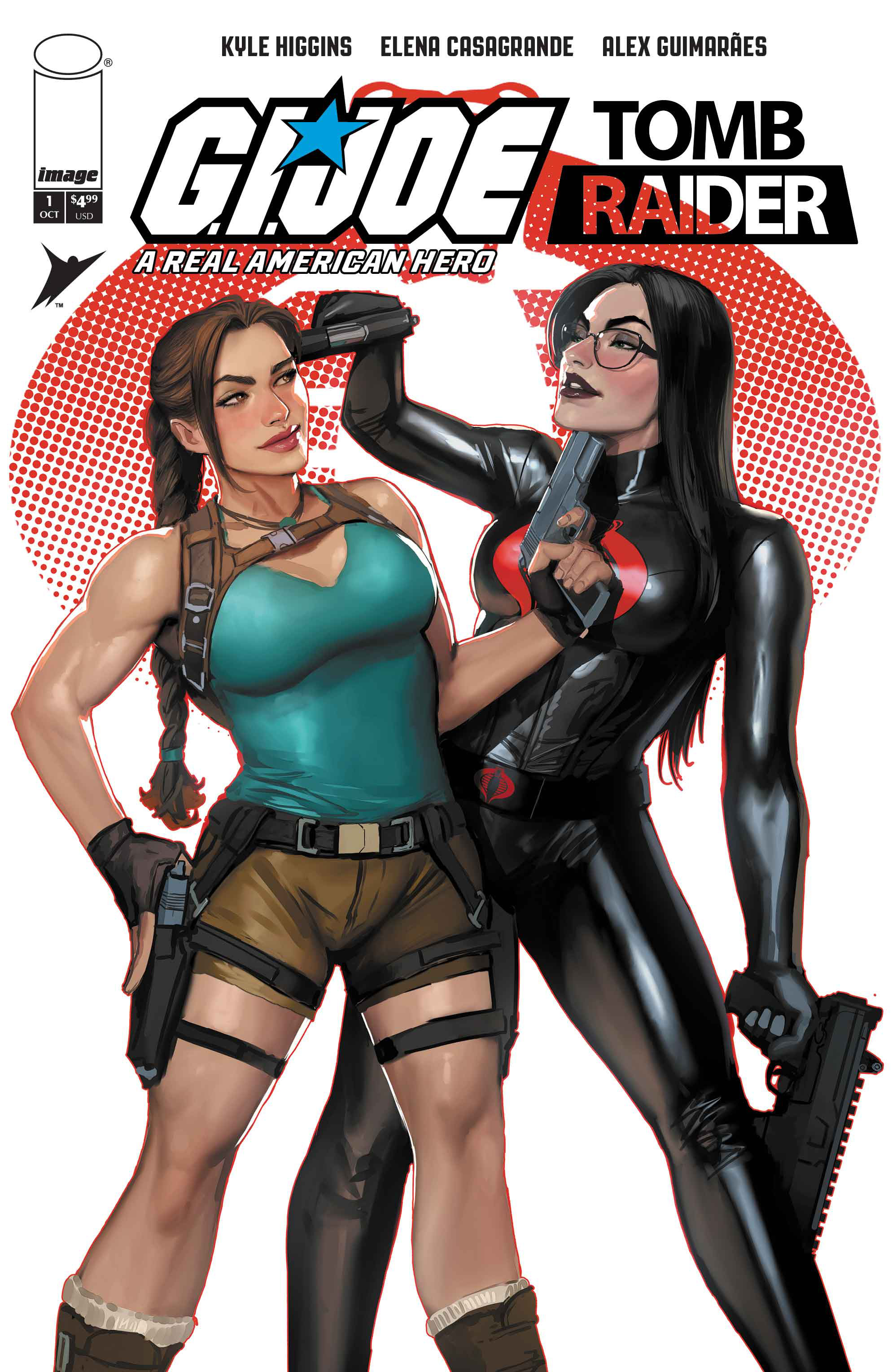 GI Joe A Real American Hero, Tomb Raider, Skybound, Image Comics, Hasbro and Crystal Dynamics