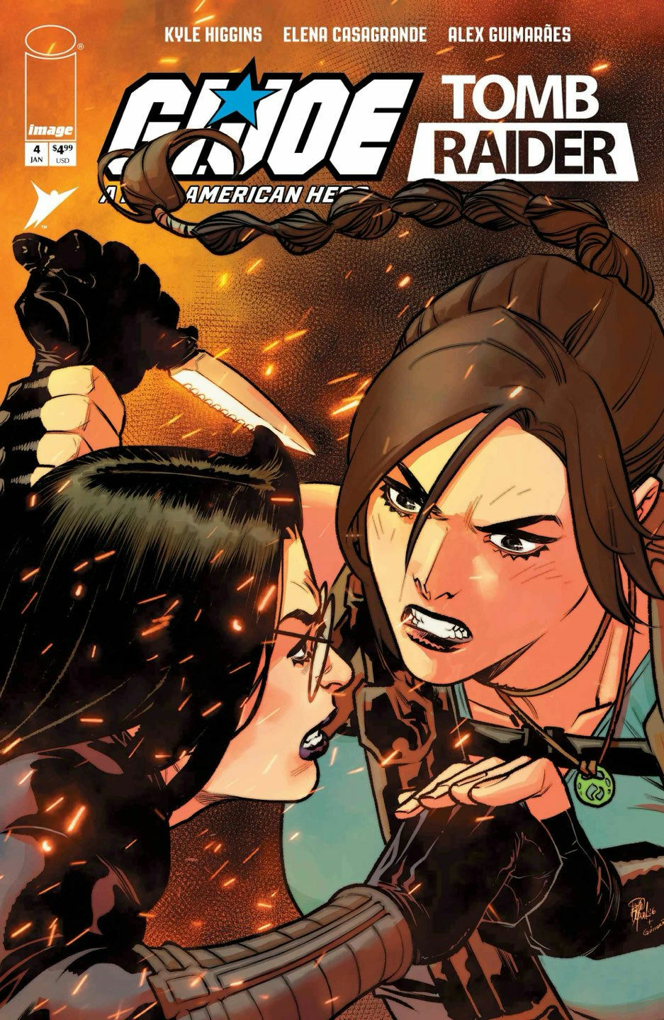 GI Joe A Real American Hero, Tomb Raider, Skybound, Image Comics, Hasbro and Crystal Dynamics
