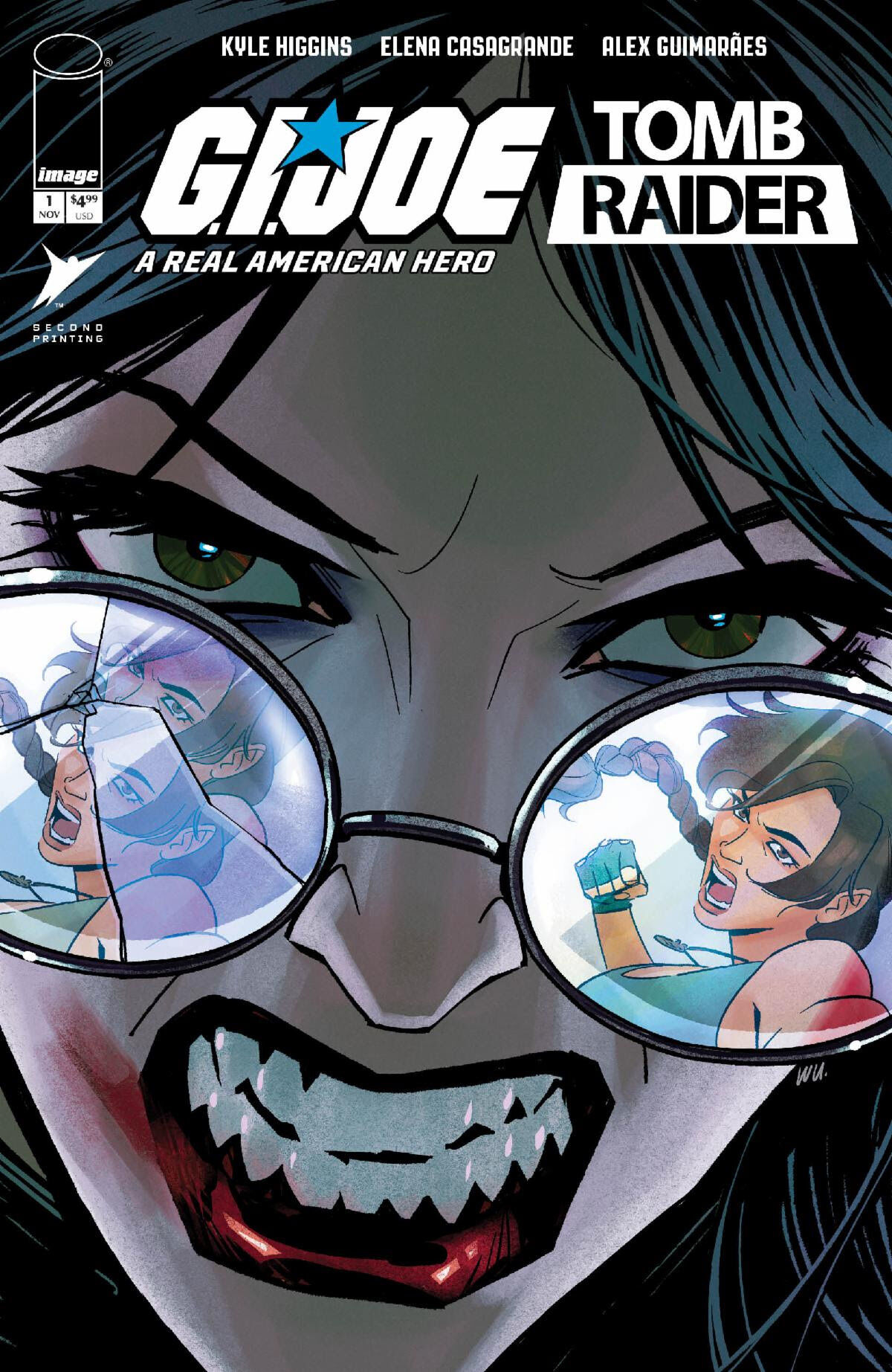 GI Joe A Real American Hero, Tomb Raider, Skybound, Image Comics, Hasbro and Crystal Dynamics