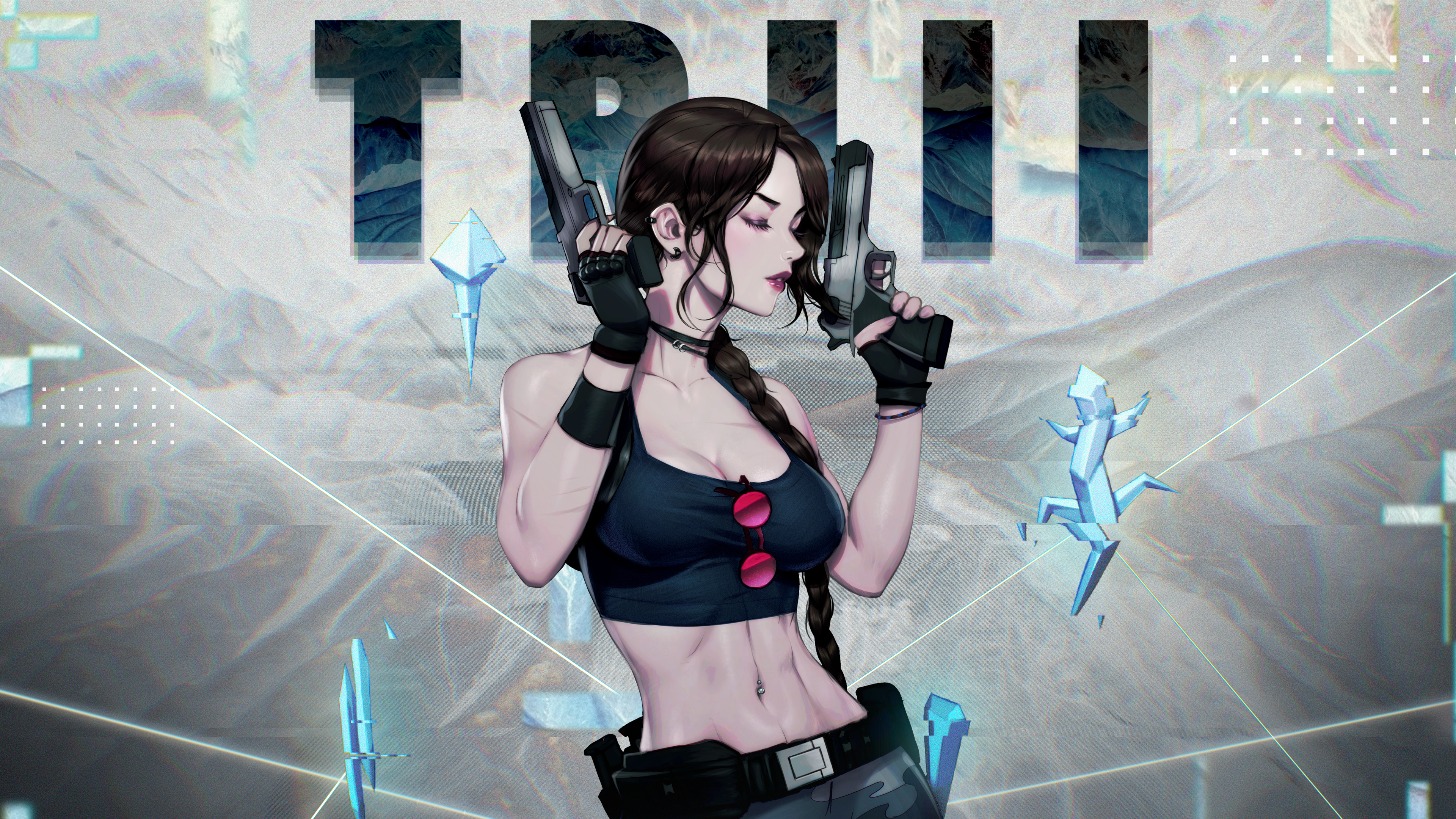 Tomb Raider III reimagined artwork by Zeronis, Tomb Raider 25