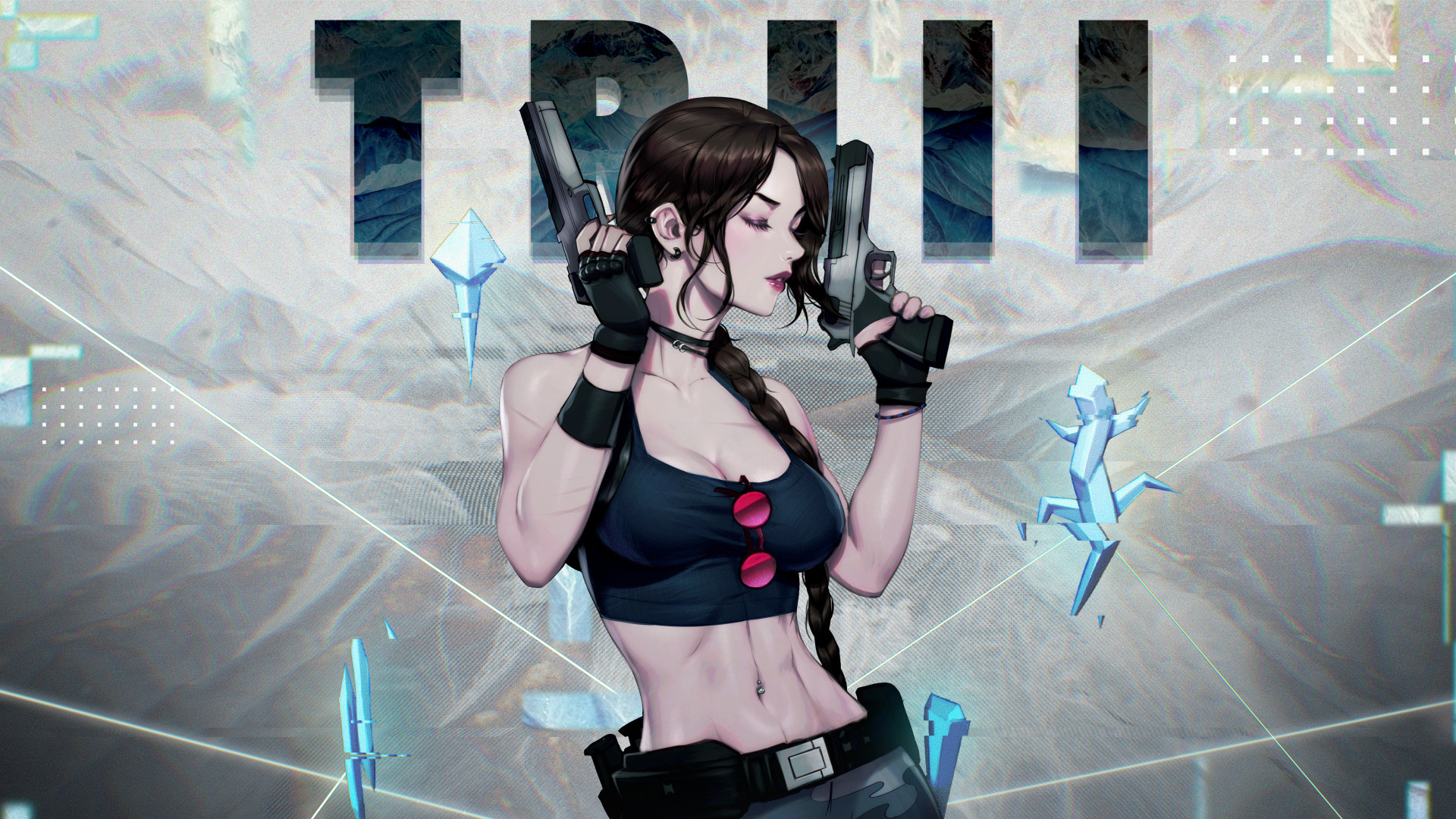 Tomb Raider III reimagined artwork by Zeronis, Tomb Raider 25