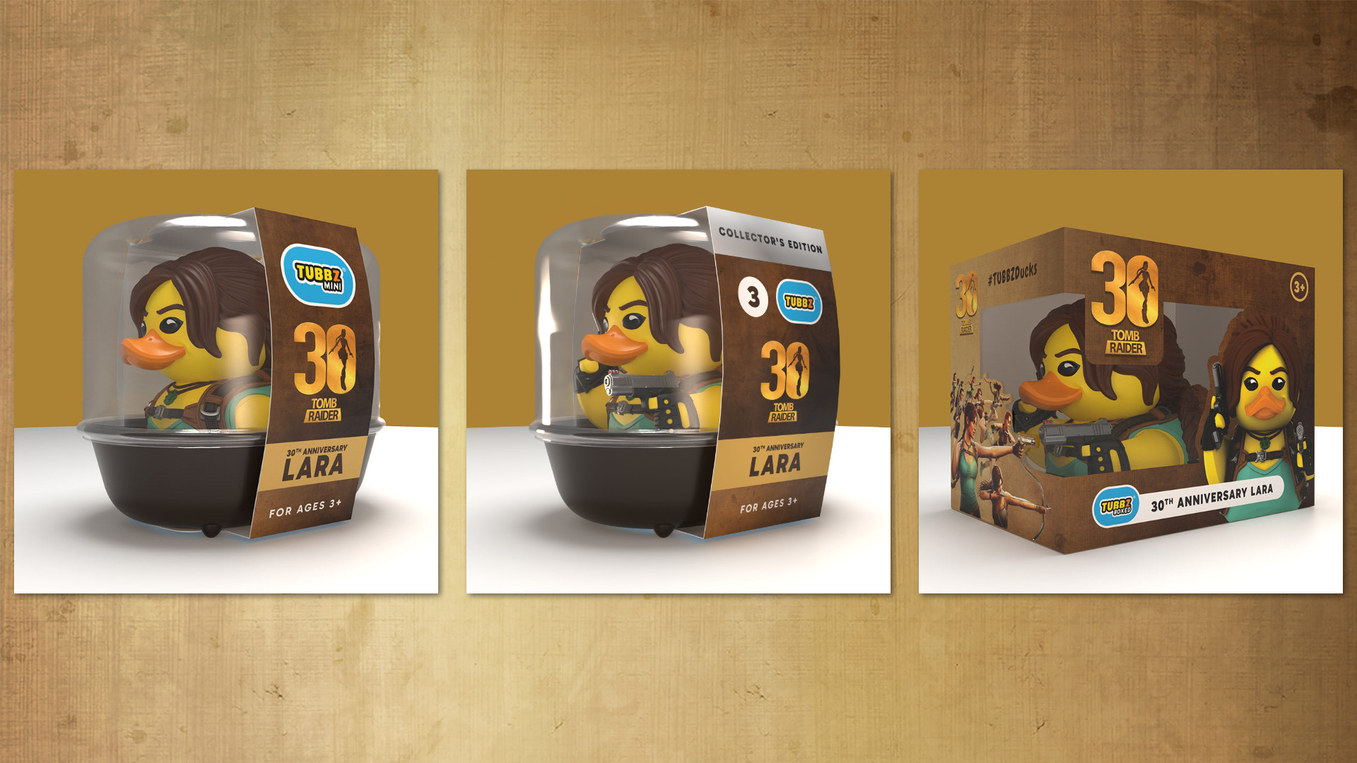 Tomb Raider Lara Croft 30th Anniversary TUBBZ, Numskull Designs, Crystal Dynamics