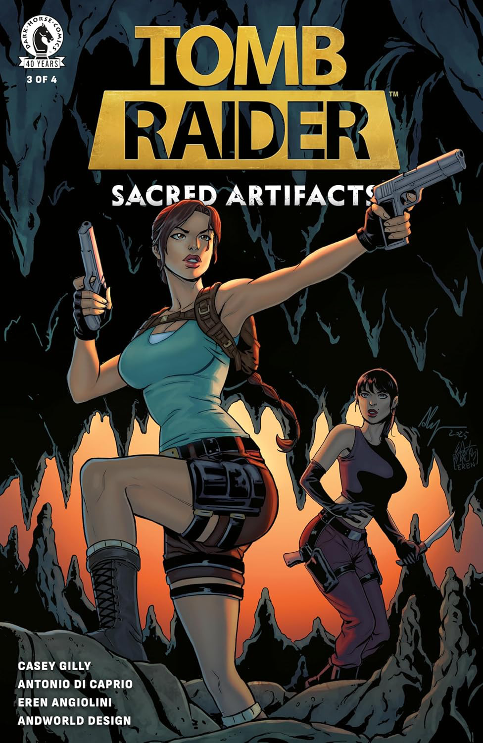 Tomb Raider Sacred Artifacts, Dark Horse Comics, Crystal Dynamics