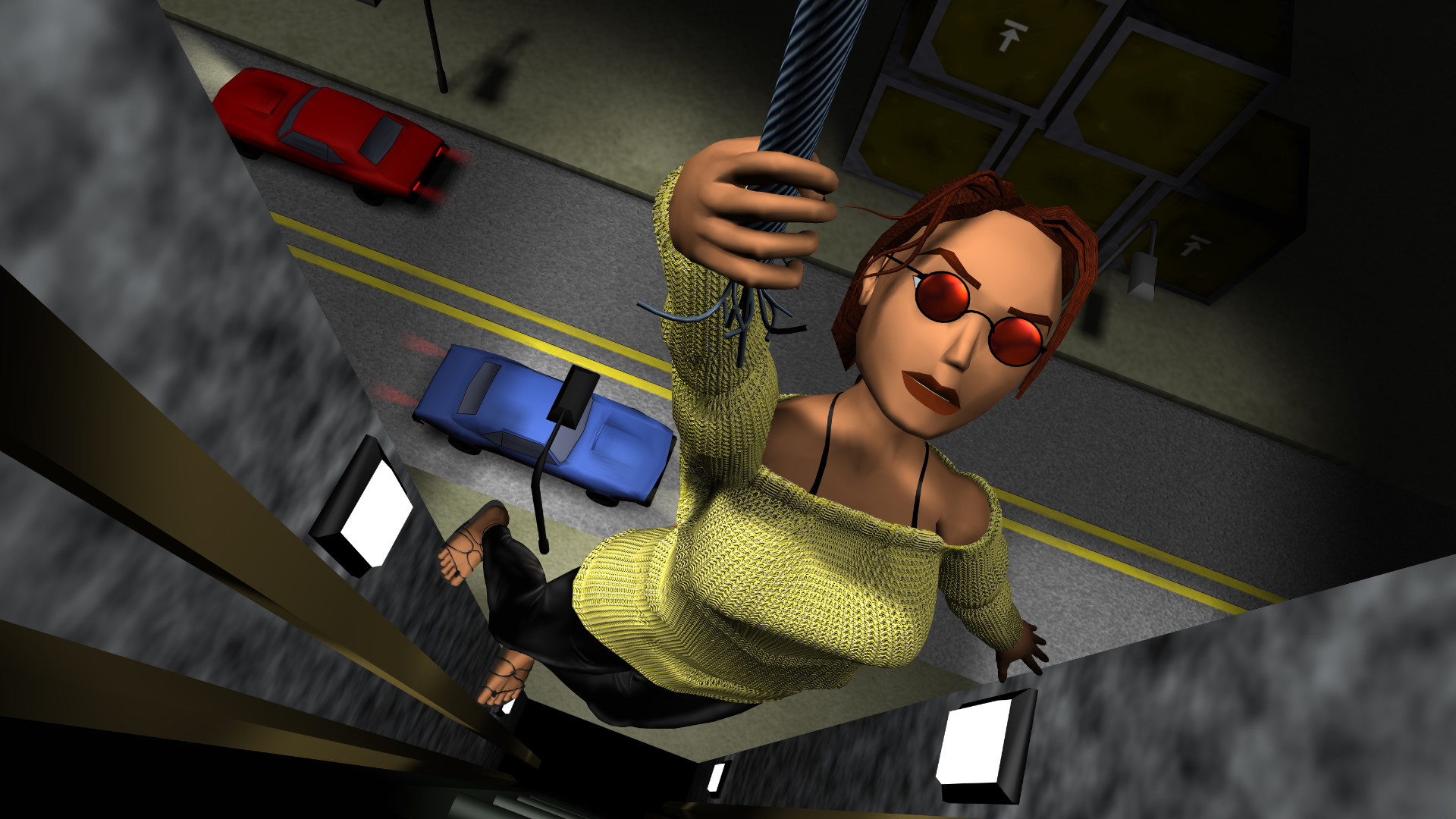 Lara Croft in Tomb Raider
