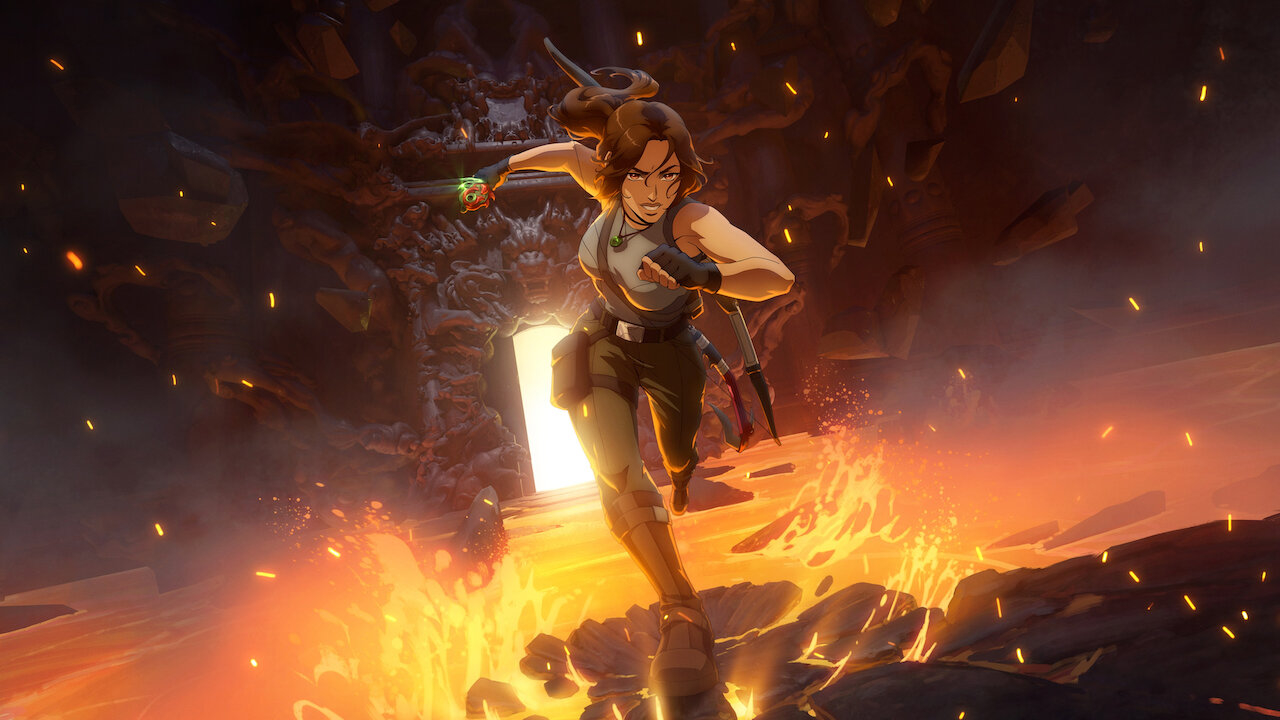Tomb Raider The Legend of Lara Croft, Netflix, Crystal Dynamics