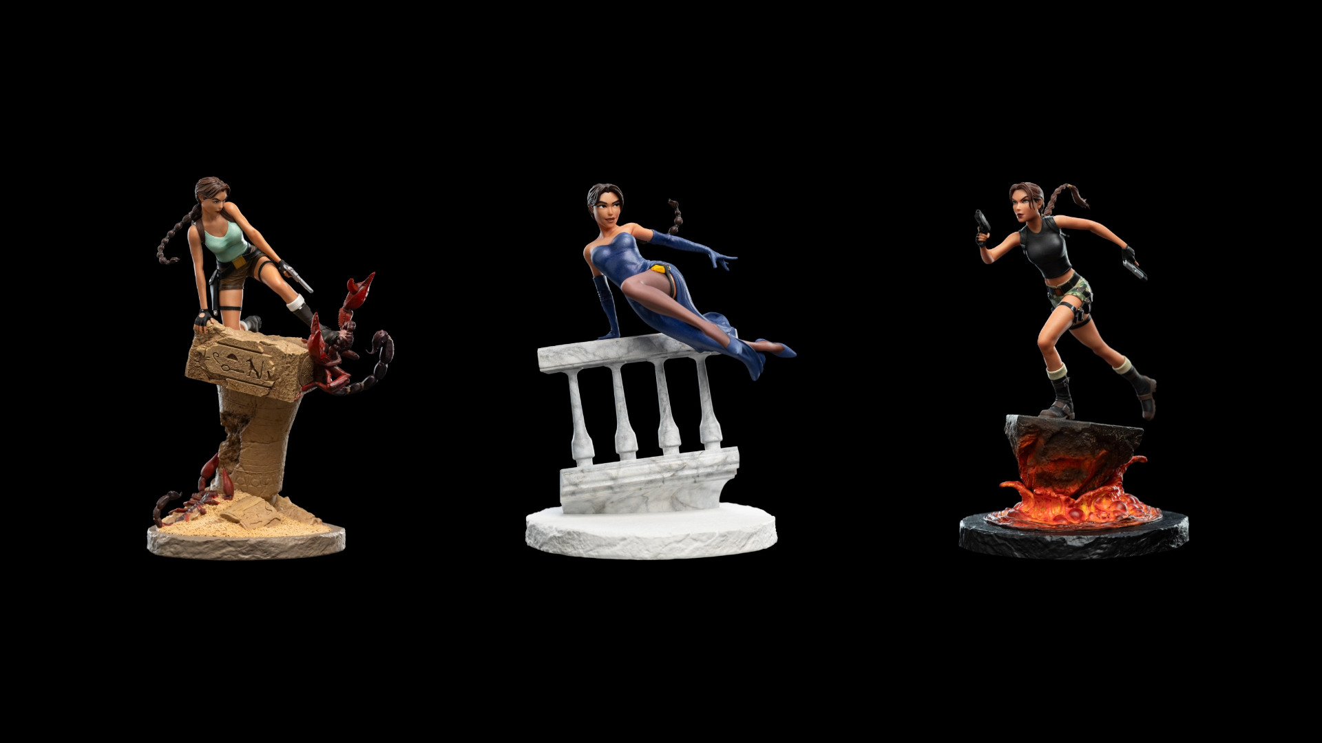 Weta Workshop, Lara Croft, Crystal Dynamics