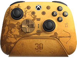 8BitDo Tomb Raider 30th Anniversary GamePad Controller Promotional Artwork