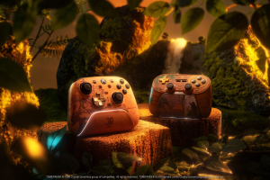 8BitDo Tomb Raider 30th Anniversary GamePad Controller Promotional Artwork