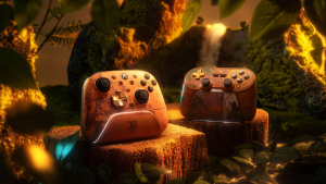 8BitDo Tomb Raider 30th Anniversary GamePad Controller Promotional Artwork