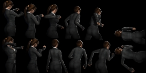 Lara Croft Reflections Animation Artwork