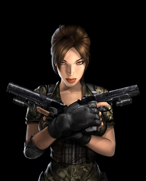 Lara Croft Reflections Card Artwork