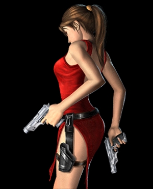 Lara Croft Reflections Card Artwork