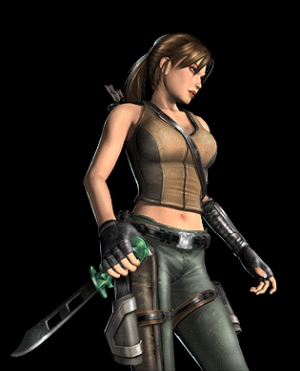Lara Croft Reflections Card Artwork