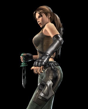 Lara Croft Reflections Card Artwork