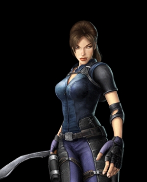 Lara Croft Reflections Card Artwork