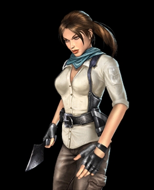 Lara Croft Reflections Card Artwork