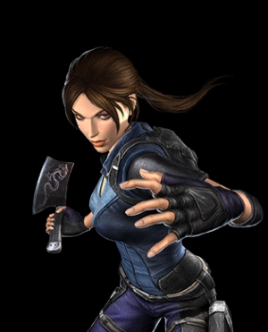 Lara Croft Reflections Card Artwork