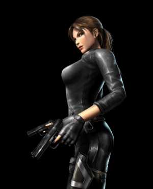 Lara Croft Reflections Card Artwork