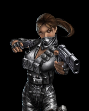 Lara Croft Reflections Card Artwork