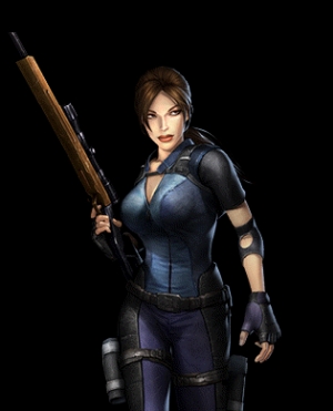 Lara Croft Reflections Card Artwork