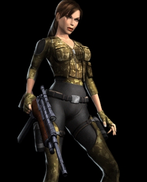Lara Croft Reflections Card Artwork