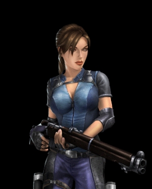 Lara Croft Reflections Card Artwork