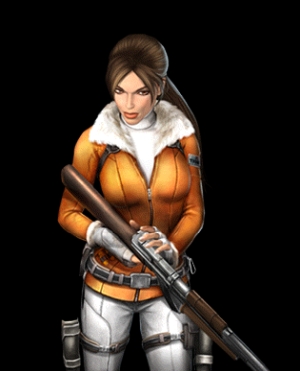 Lara Croft Reflections Card Artwork