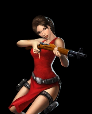 Lara Croft Reflections Card Artwork