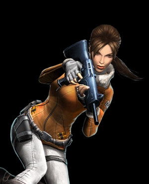 Lara Croft Reflections Card Artwork